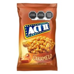 Palomitas Sabor Caramelo ACT II  8 Bolsas de 95 g (IEPS INC)