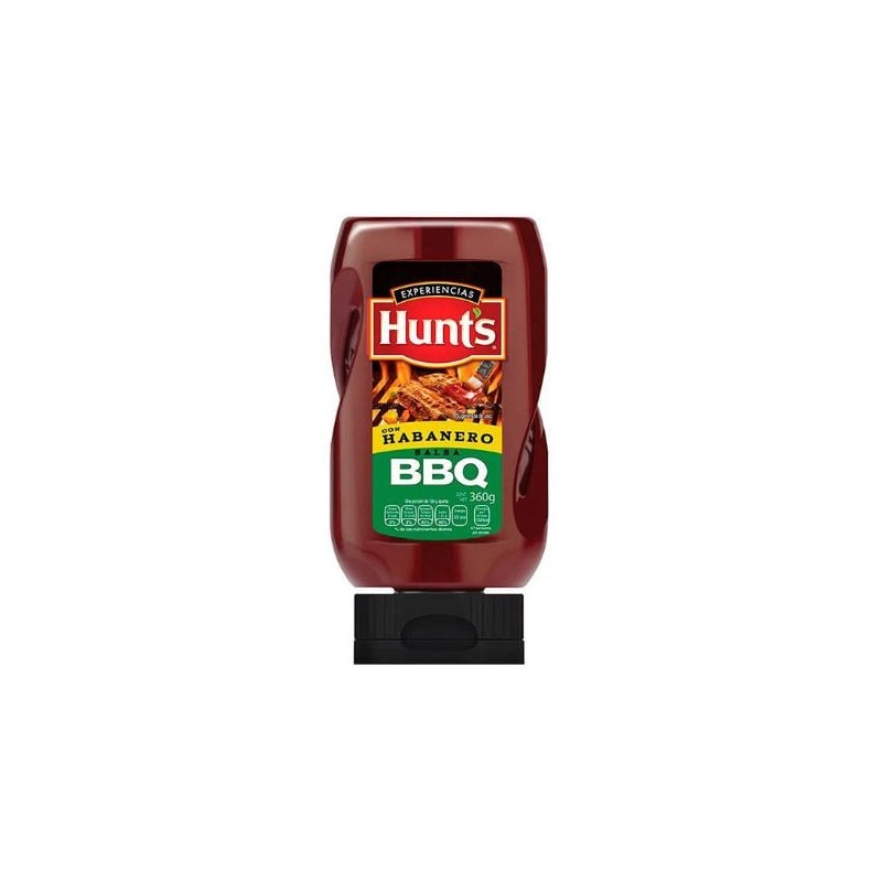 Salsa Barbecue con Habanero Hunts 305 g