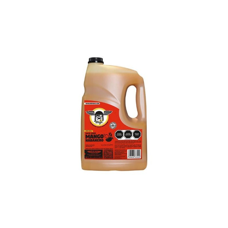 Salsa Mango Habanero Mr. Wings 3.8L
