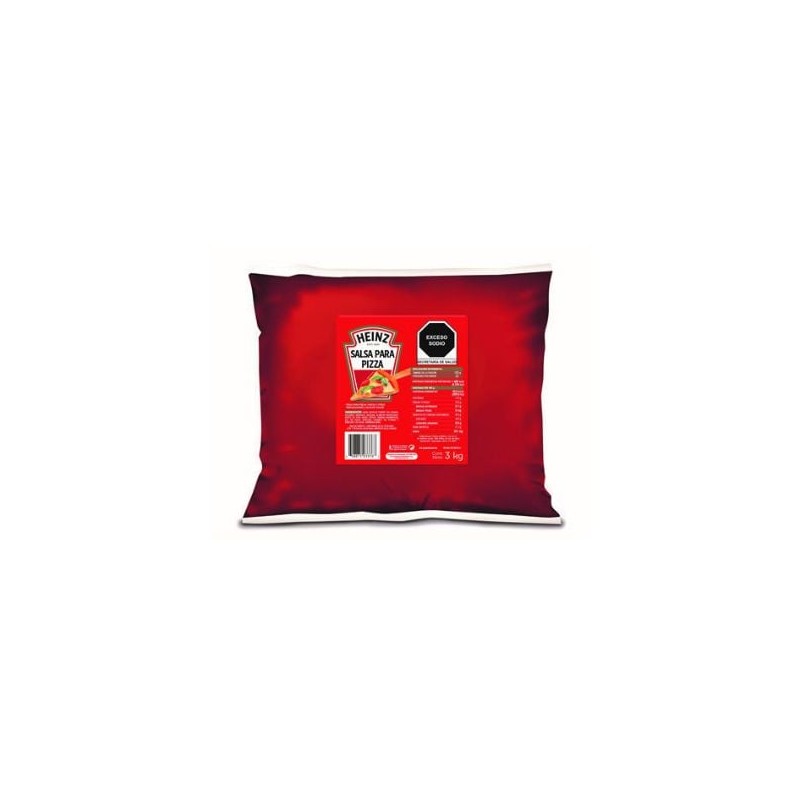 Salsa para Pizza Heinz 6 Bolsas de 3 Kg
