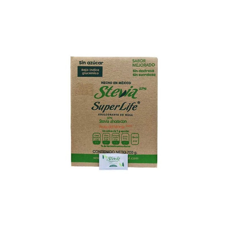 Stevia Super Life 700 sobres 1 g